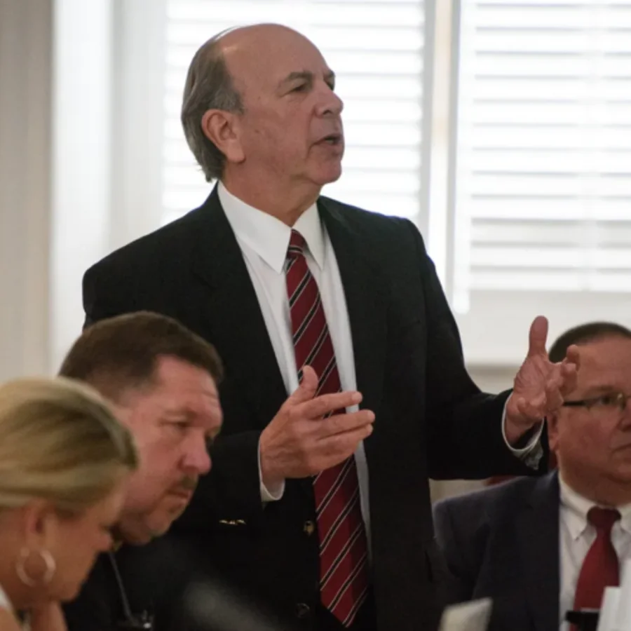 Paul V. Cannarella addressing the court during proceedings